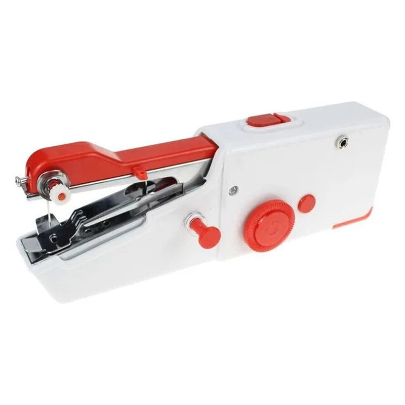 Mini Sewing Machine Handheld Portable Electric Sewing Machine with Bobbin  for Needlework Handwork Home Travel Sewing Accessories